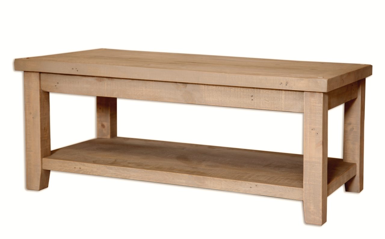 Melbourne Pine Coffee Table Rustic Country Furnished With Style